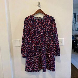 Popsugar long sleeve mini dress in size XXL heart print valentine